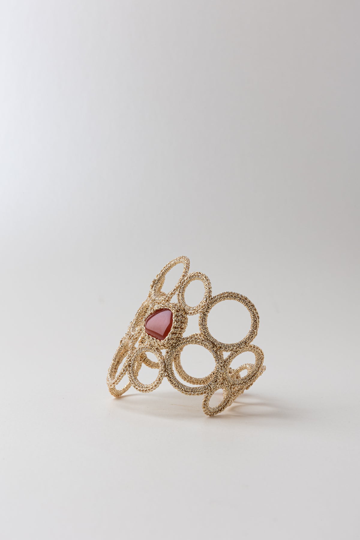 Bracciale ORBITA – Linea ORBIS con malachite