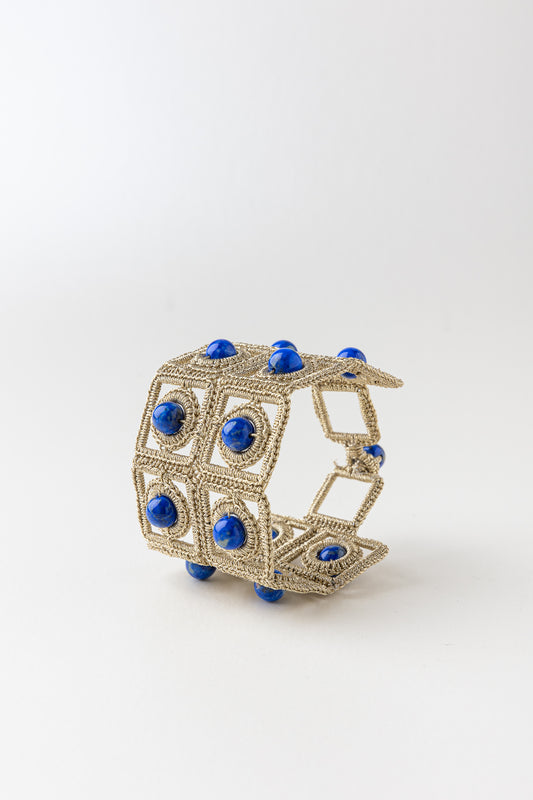 Bracciale Bisanzya con lapislazzuli