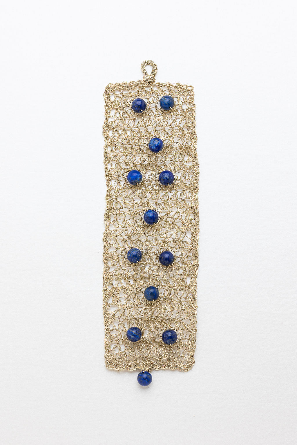 Bracciale a Fascia Beatrice - Lapislazzuli o Malachite